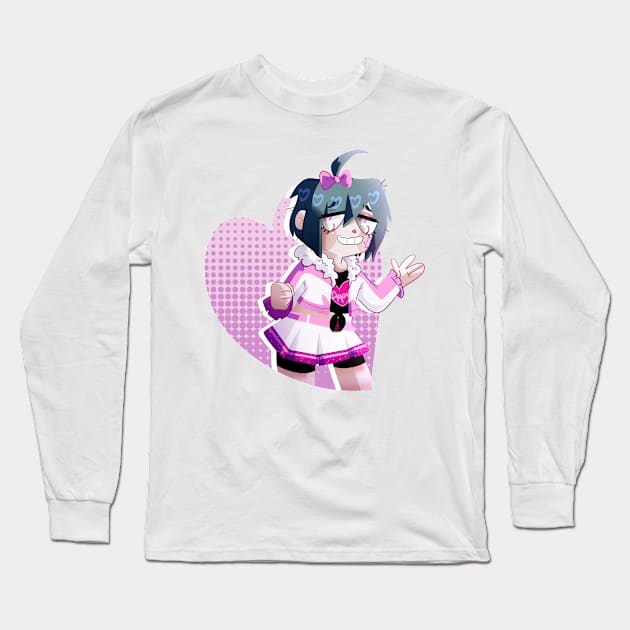 He would do ANYTHING to be in Love Live. Long Sleeve T-Shirt by scribblekisses